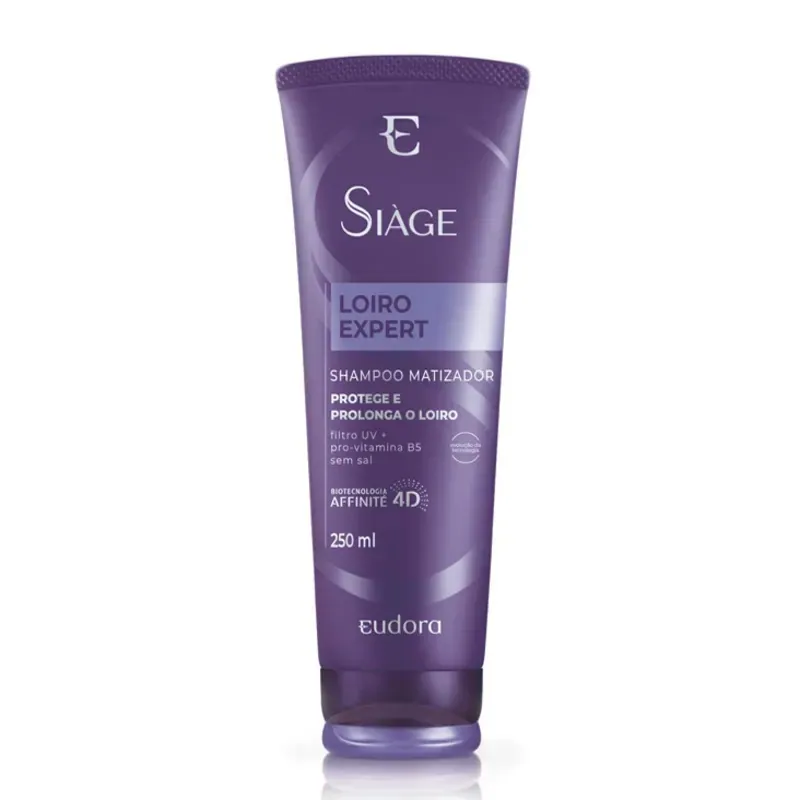 Shampoo Desamarelador Siàge Loiro Expert – Eudora