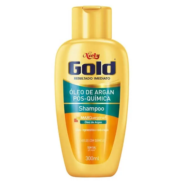 Shampoo Pós-Química Poderoso – Niely Gold