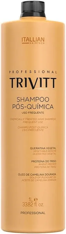 Shampoo Pós-Química para Uso Frequente