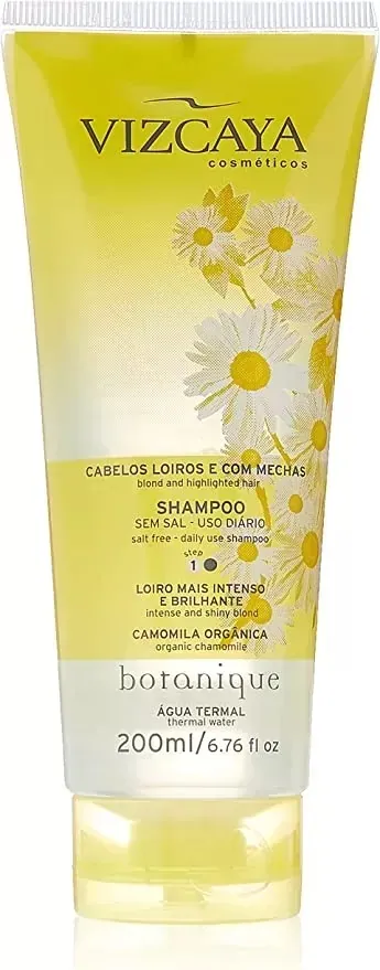 melhor shampoo de camomila