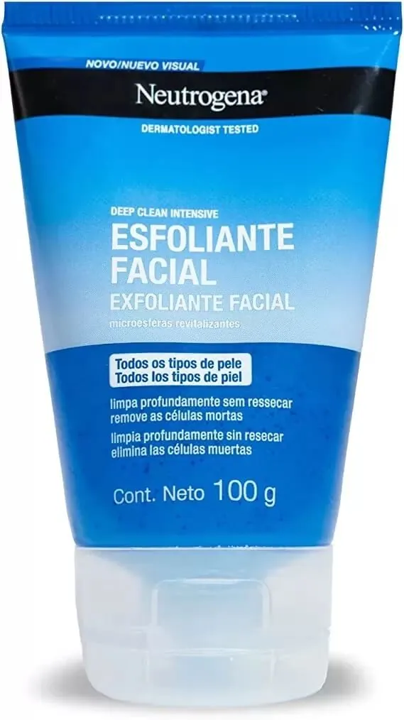Gel Esfoliante Facial Deep Clean Intensive – Neutrogena