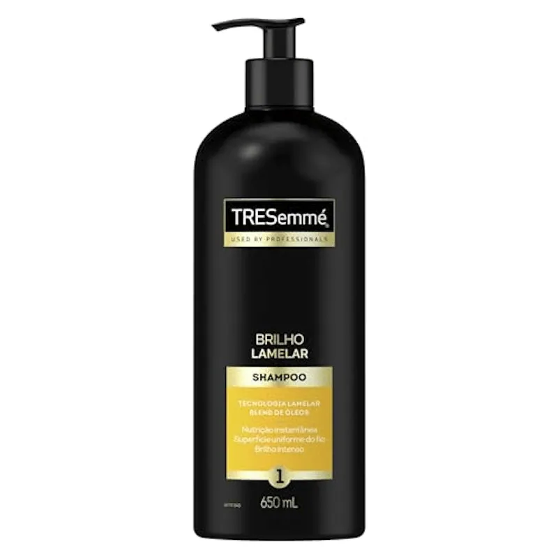 Shampoo TRESemmé Brilho Lamelar