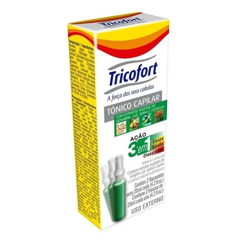 Tônico Capilar Tricofort Ação 3 em 1