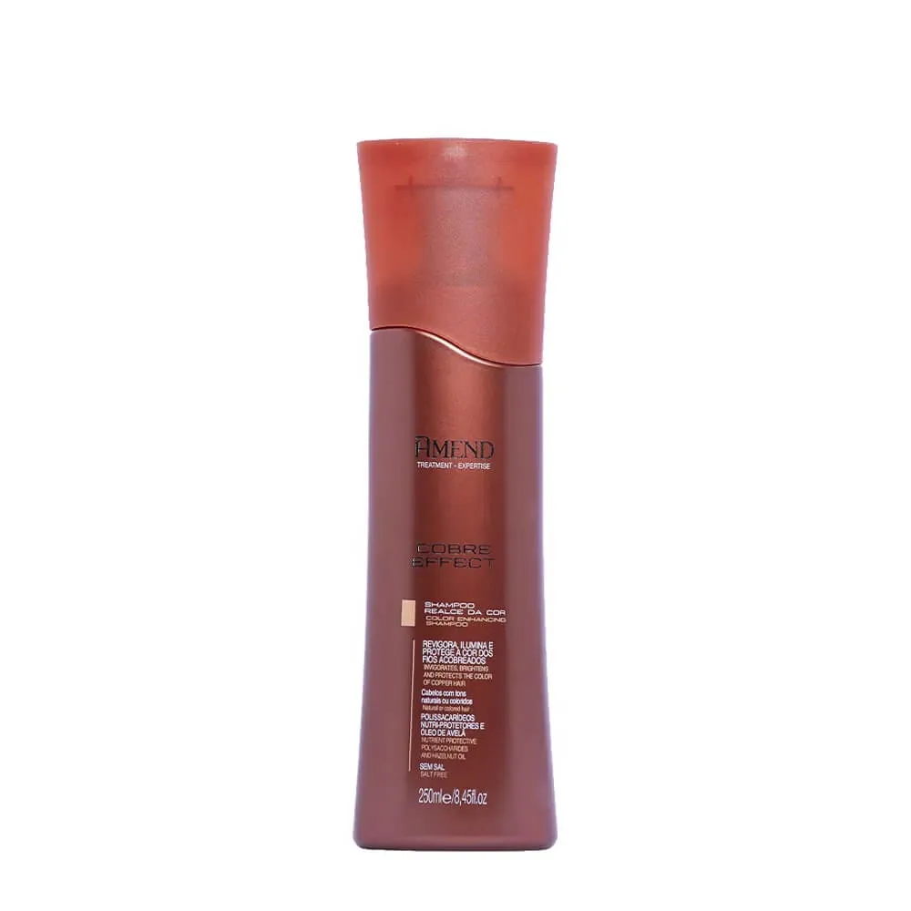 Shampoo Realce da Cor Cobre Effect – Amend