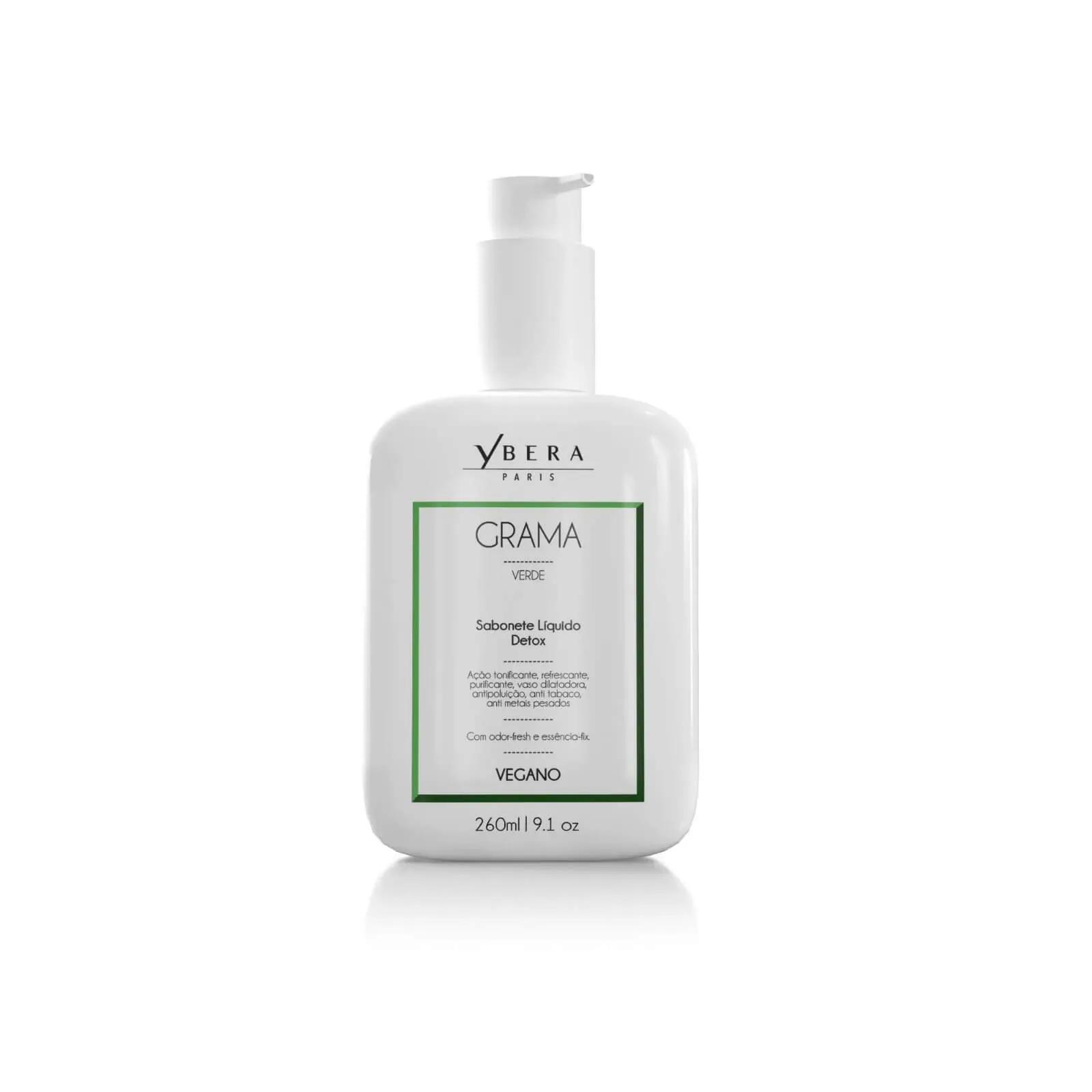 Sabonete Líquido Corporal Grama Verde 260ml – Ybera Paris
