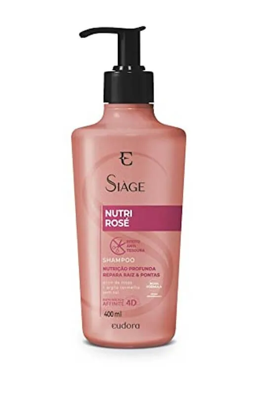 Shampoo Siàge Nutri Rosé