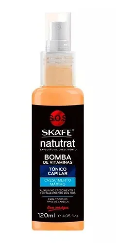 Tônico Capilar Crescimento Máximo Natutrat S.O.S Bomba de Vitaminas