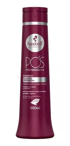 Haskell Shampoo Pós Progressiva