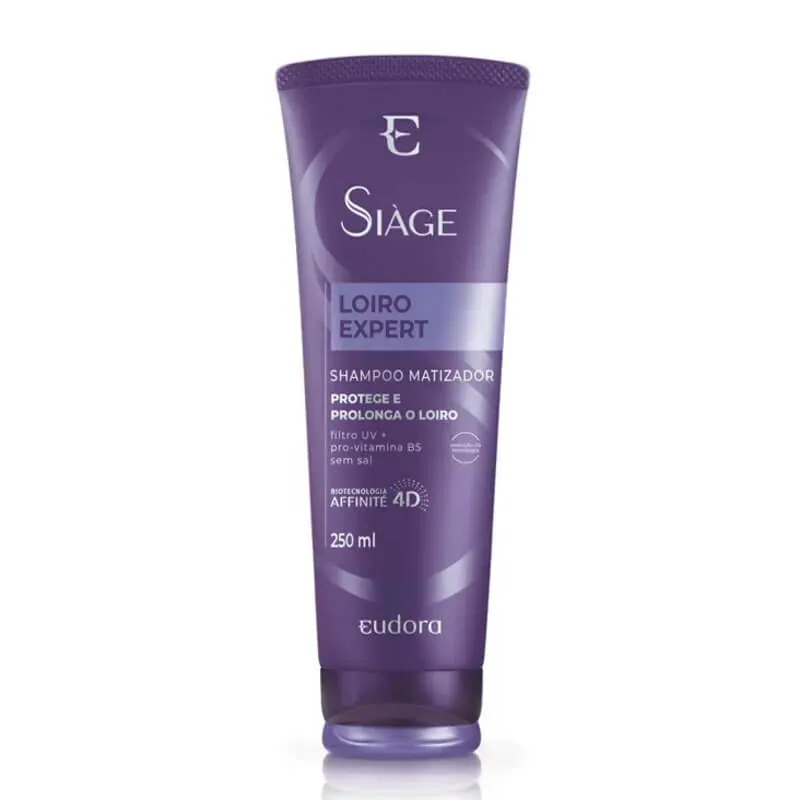 Shampoo Desamarelador Siàge Loiro Expert – Eudora