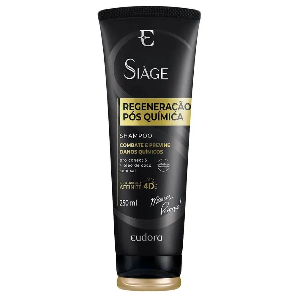 Shampoo Siàge Regeneração Pós Química – Eudora