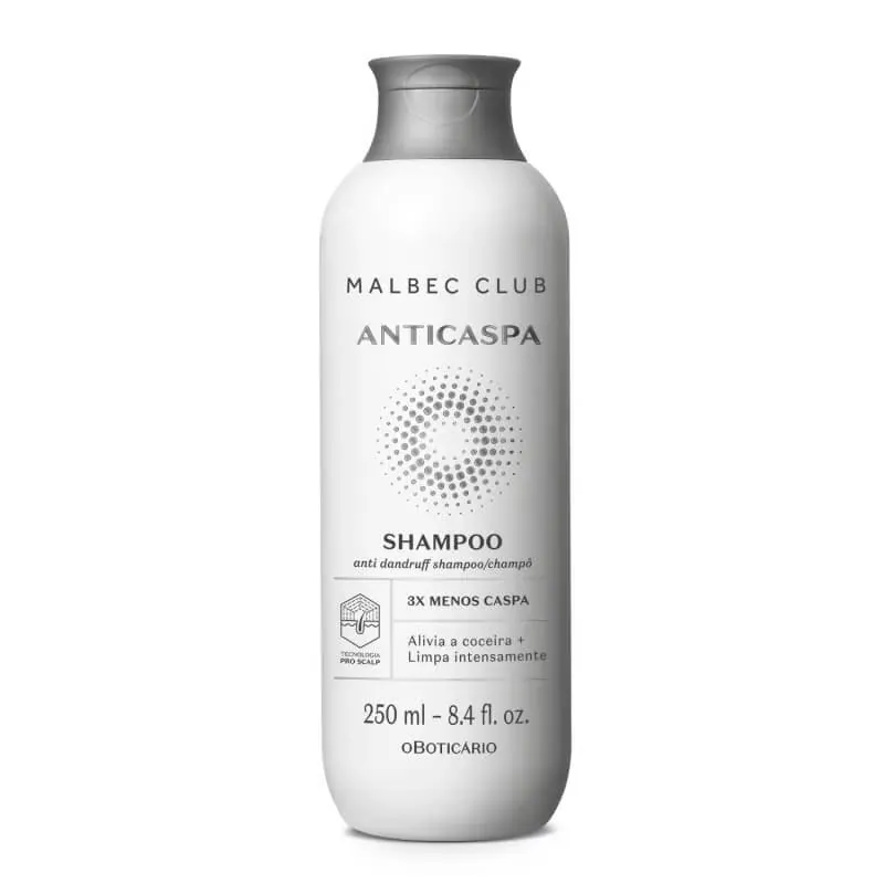 Shampoo para caspa e seborreia