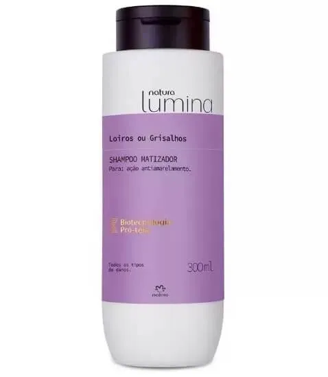 Shampoo Matizador Lumina – Natura