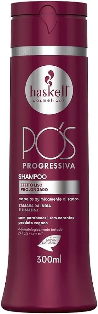Shampoo Pós Progressiva – Haskell